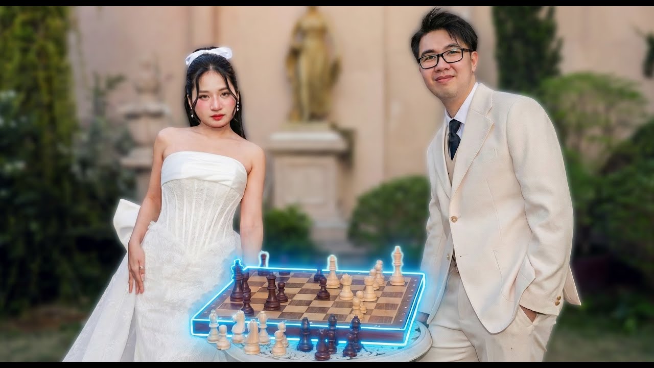 TÔI THỰC SỰ CHỤP BỘ ẢNH CƯỚI CỜ VUA ♟️💐