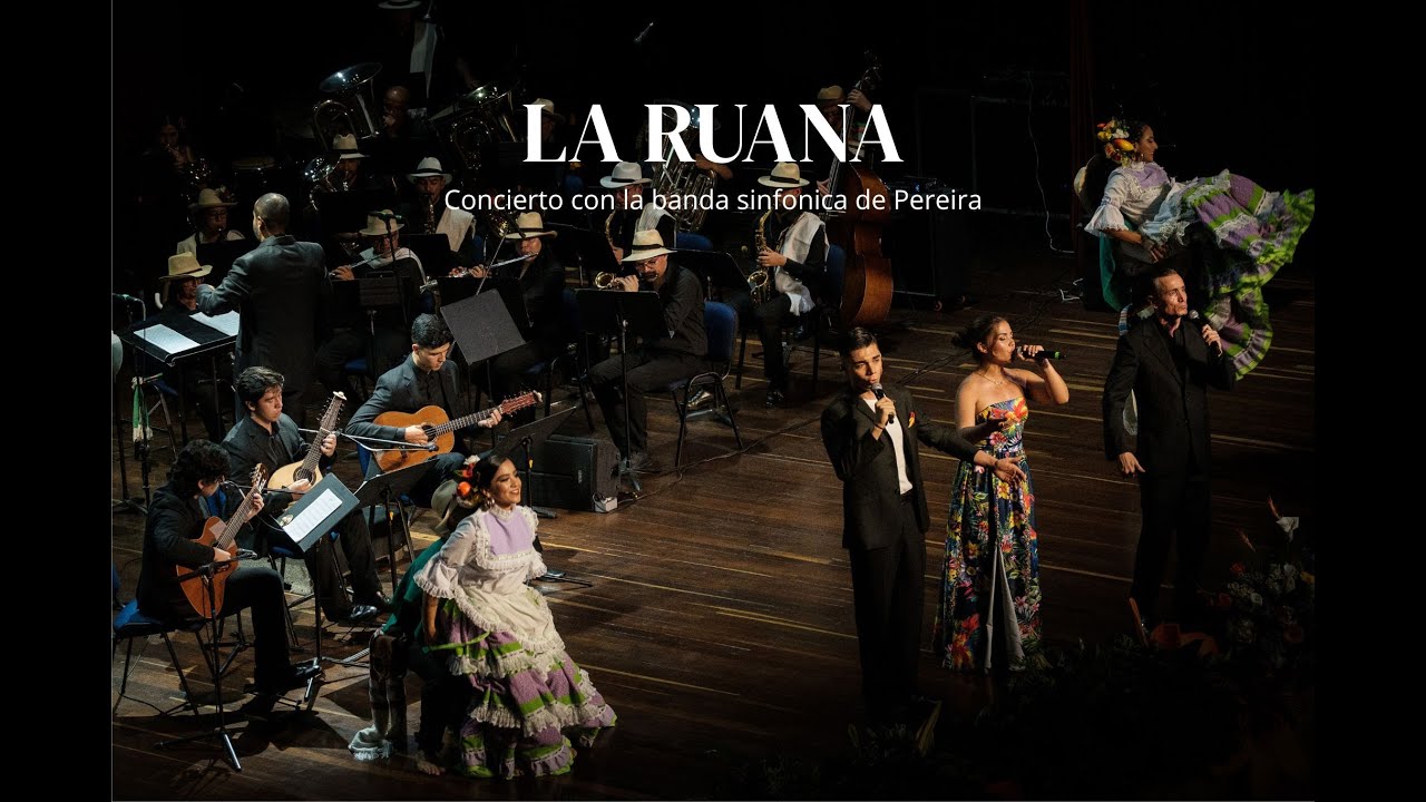 La ruana - alma cafetera, CAZ, Jesica Jaramillo y Banda sinfónica de Pereira
