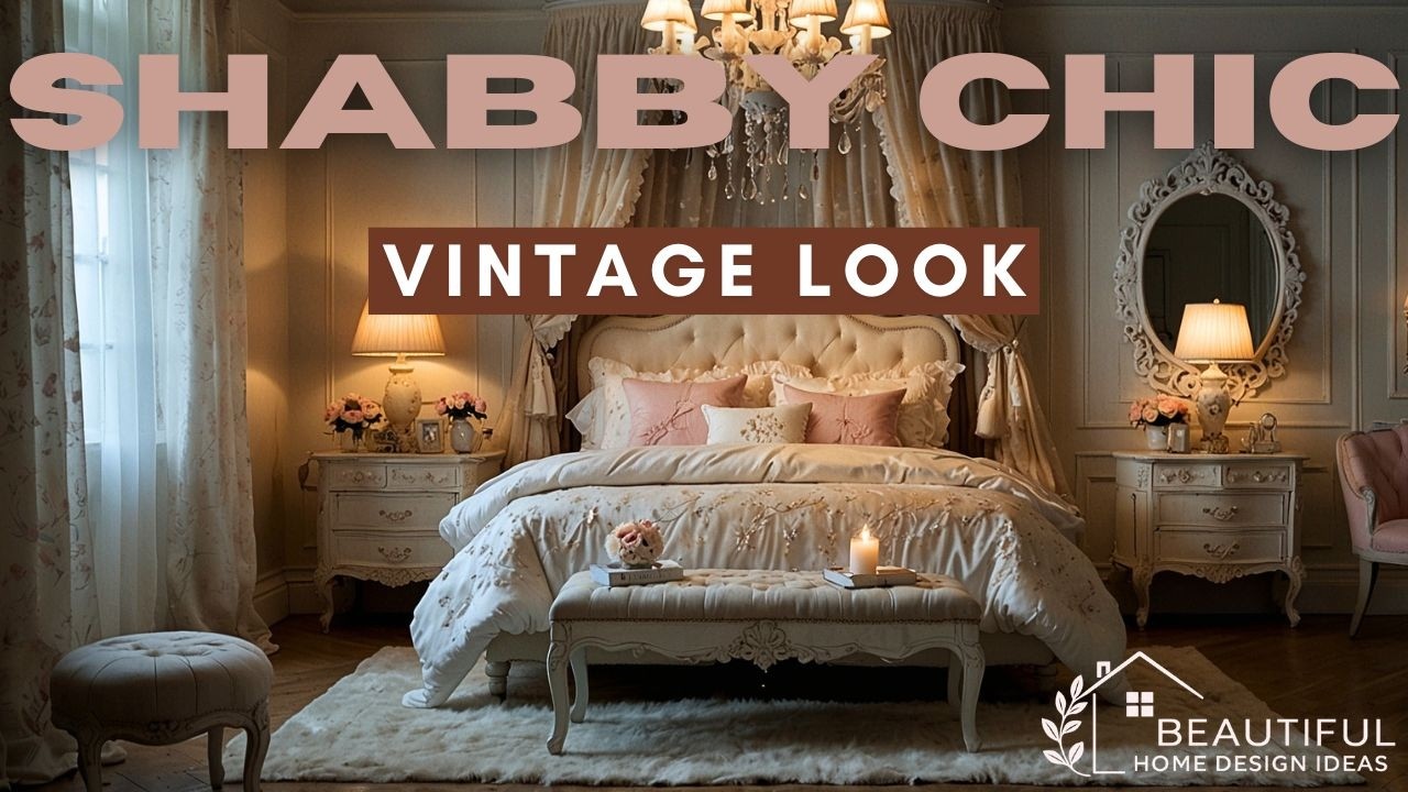 4K | 100+ Shabby Chic Bedroom Ideas for Vintage Charm | Romantic Cottage Bedroom Ideas