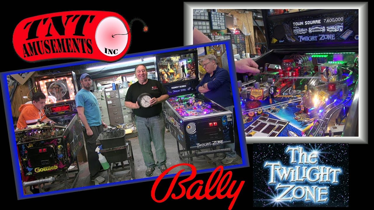 #1369 Bally TWILIGHT ZONE Pinball Machine Restoration & Hidden Video- TNT Amusements