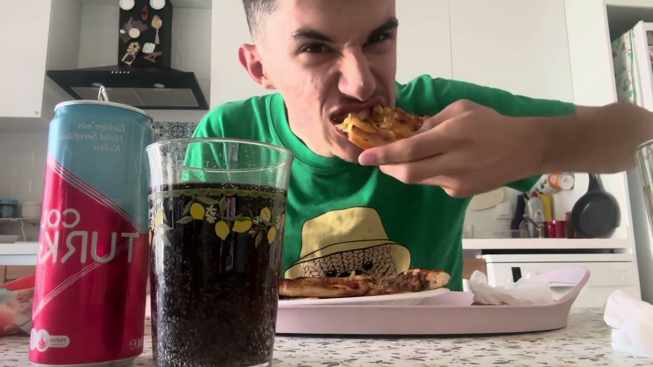 PİZZA İÇECEK ASMR - YEMEK ASMR - TÜRKÇE ASMR 