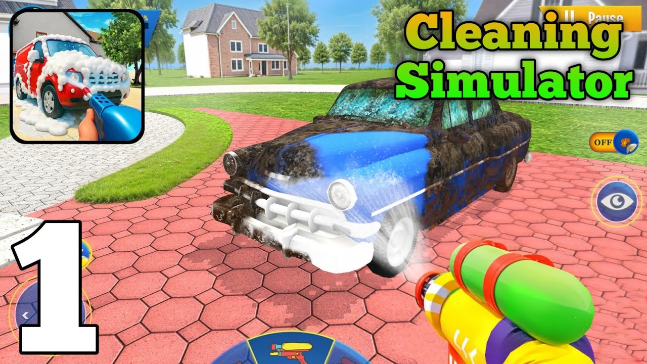 Cleaning Simulator Wash Games - Gameplay Walkthrough (Android iOS) Part 1