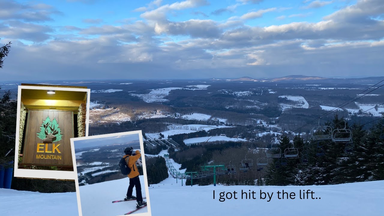 First time skiing at Elk Mountain PA