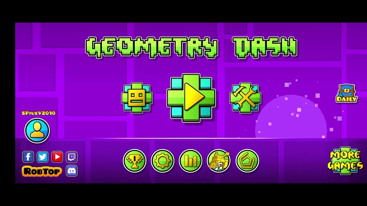 прохожу 10 минут geometry dash (2 часть)