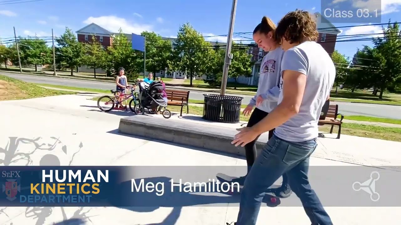StFX University Human Kinetics Skateboarding 2022 - Class 03.1
