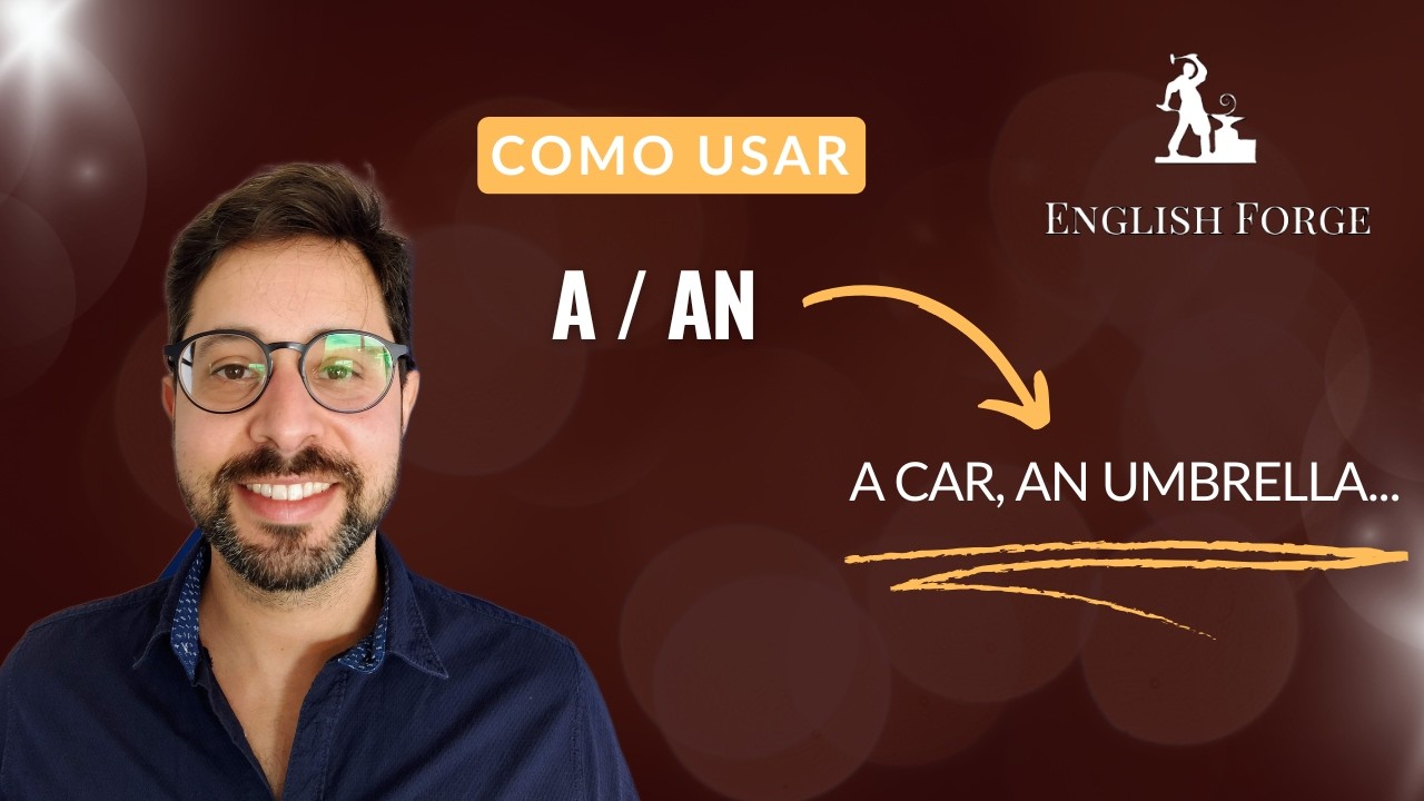 Grammar Mondays #8: A / An | An apple, a car! Quando usar cada um! 🍎🚗 |