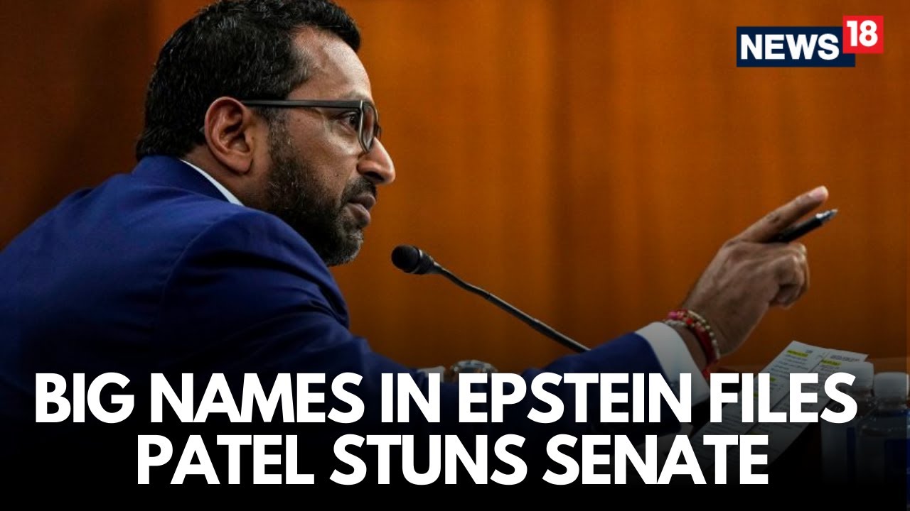 LIVE | Kash Patel Reveals New Names Linked To Epstein Files | Trump Epstein Files News | N18G