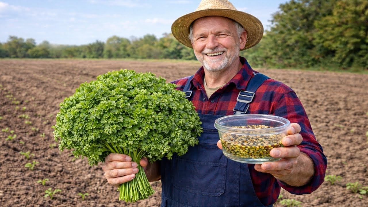 Wenn Sie das tun, w&auml;chst die Petersilie wie verr&uuml;ckt