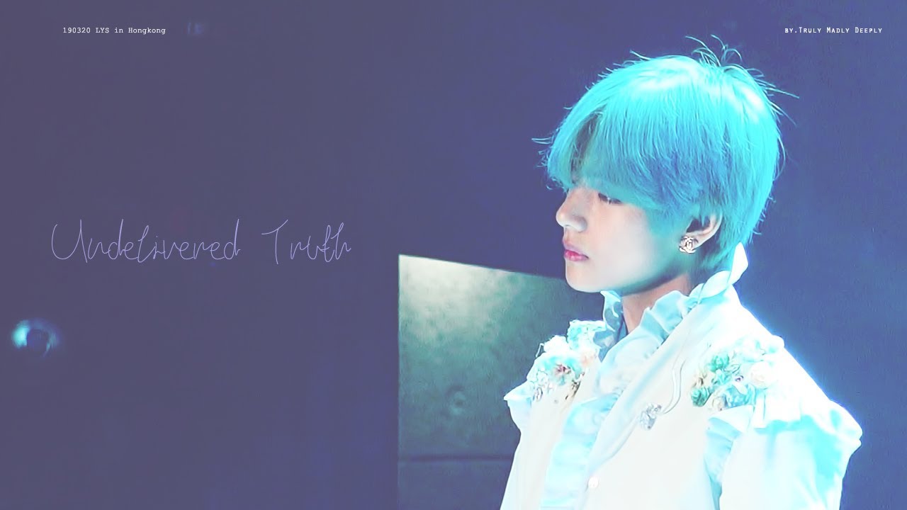 190320 LYS in HongKong - 전하지 못한 진심 ver. 4k focus of 방탄소년단뷔