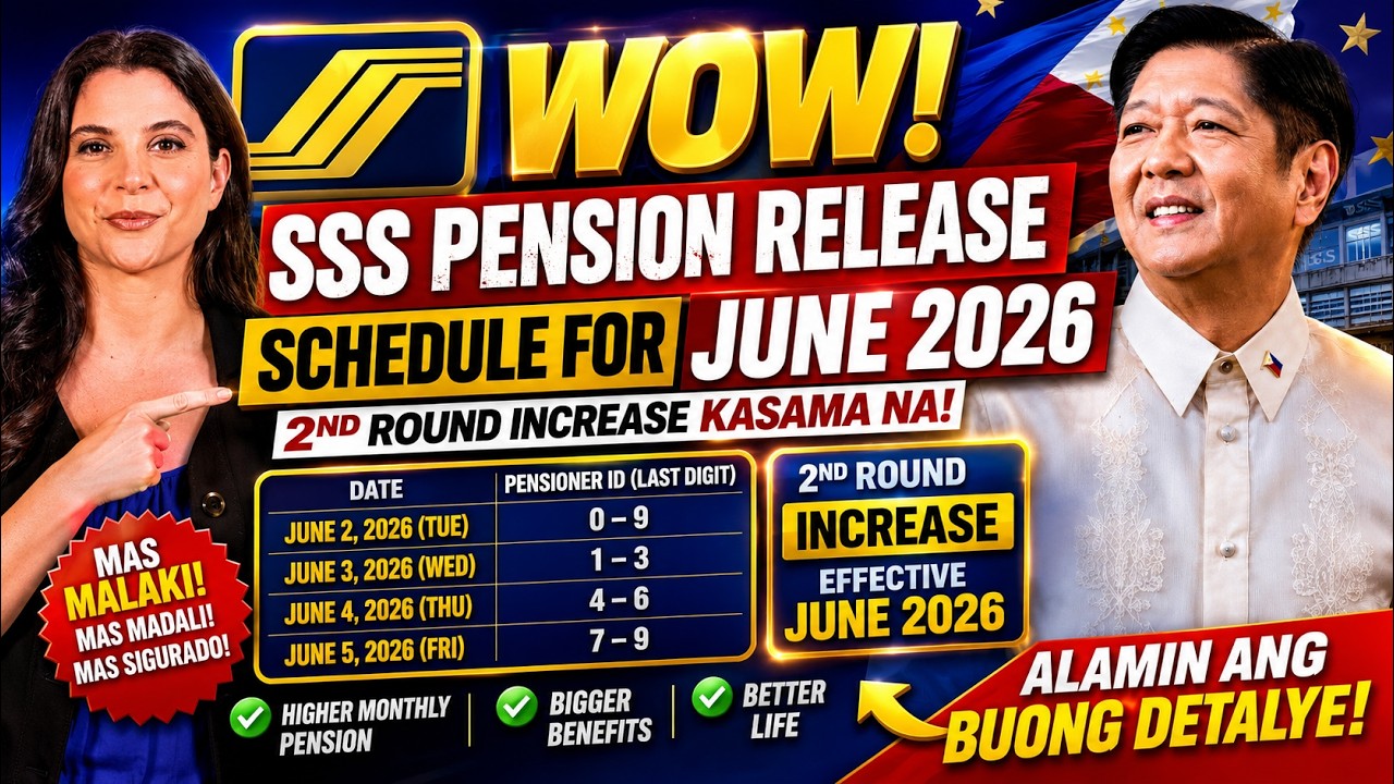 SSS Pension June 2026 Update: 2nd Increase and Full Release Schedule Explained