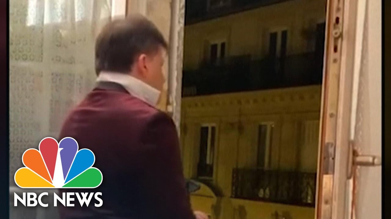 French Tenor Celebrates U.S. Presidential Election With National Anthem | NBC News NOW
