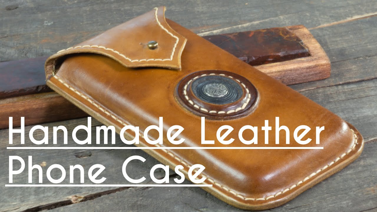 Making Leather Phone Case, Wet Molding/ Deri Telefon Kılıfı Nasıl Yapılır