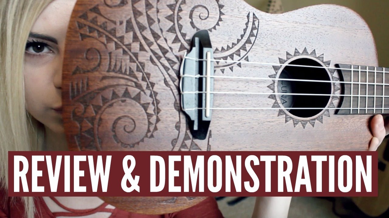 The Ukulele That I Play - Luna Tattoo Concert Ukulele Review
