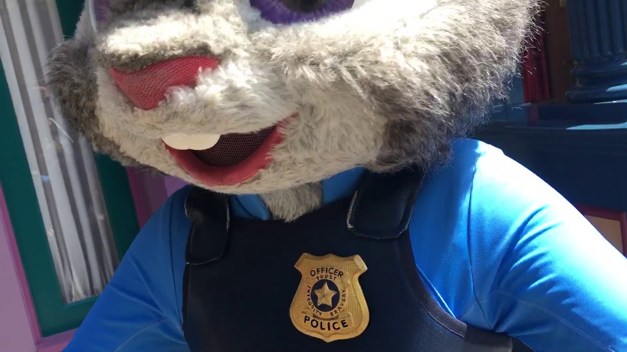 Having fun with Nick and Judy