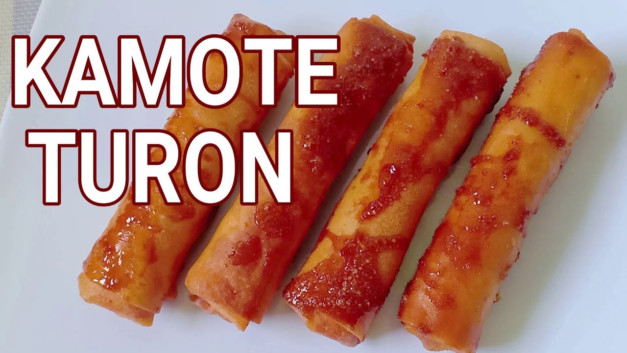Kamote Turon Sweet Potato | How to Make Sweet Potato Roll | How to Cook Kamote turon
