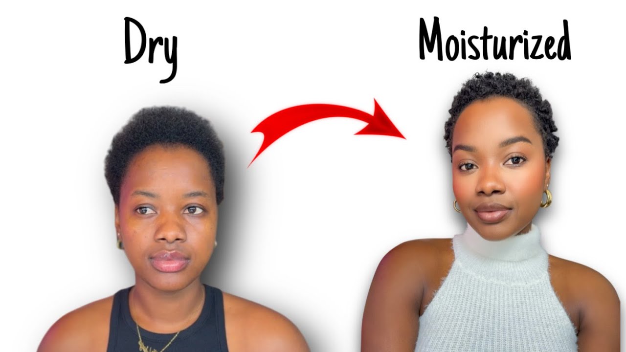 Styling my dry natural hair | Wash and go short hairstyles | Easy to do!!