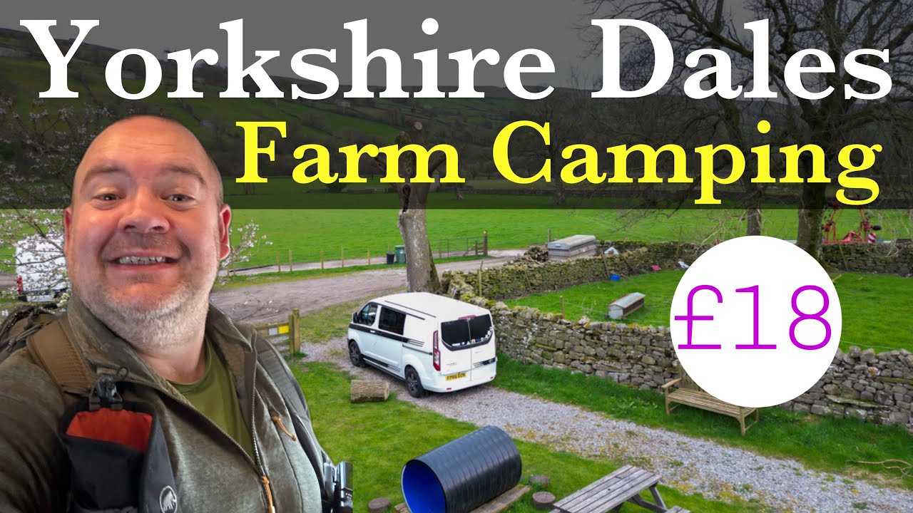 Swaledale farm camping at Hazel Brow Farm campsite
