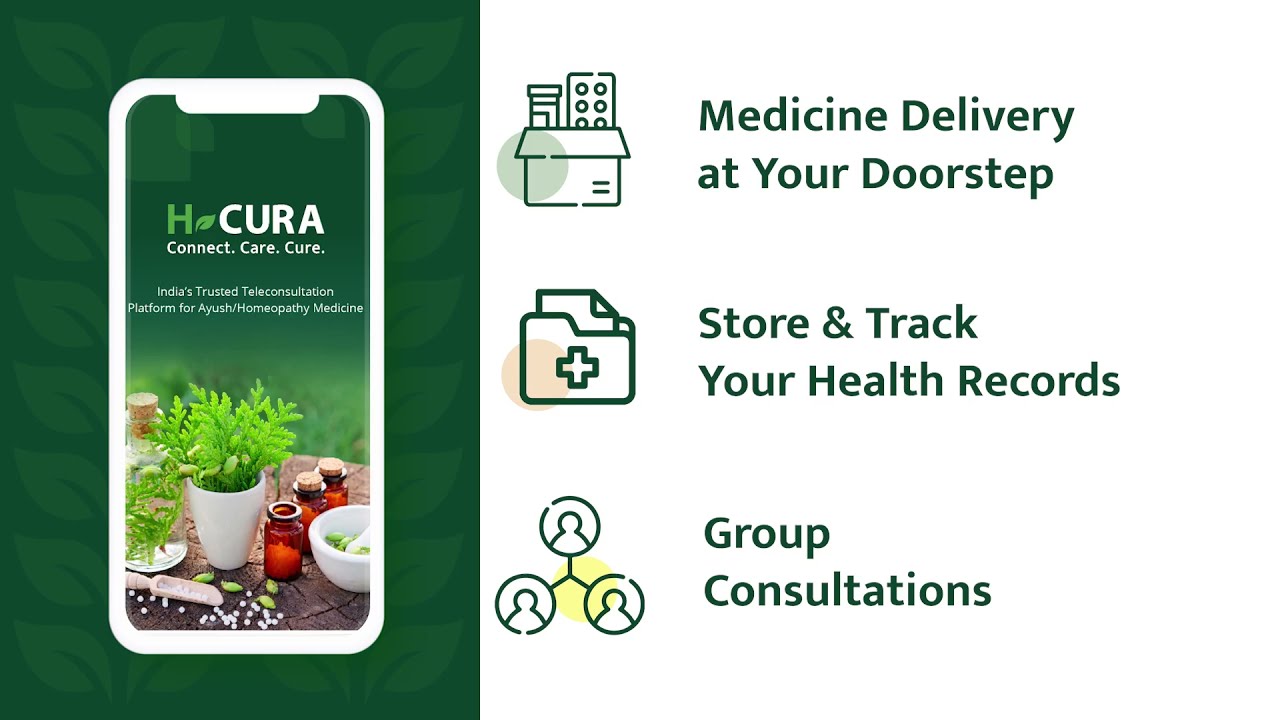Online Homeopathy Consultation and Treatment is Now Available on the H-Cura App