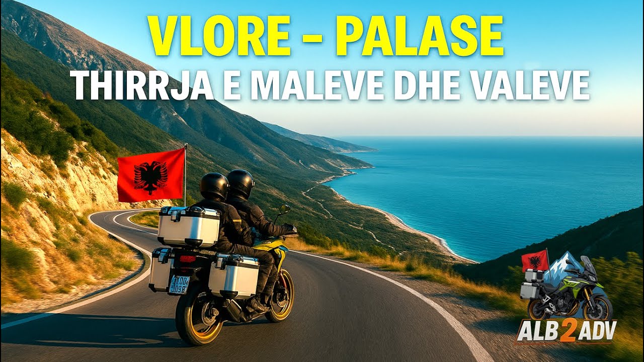 Udhetim me motor Vlore - Palase. Janar 2025 : Albania Vlore - Palasa With Motorbike