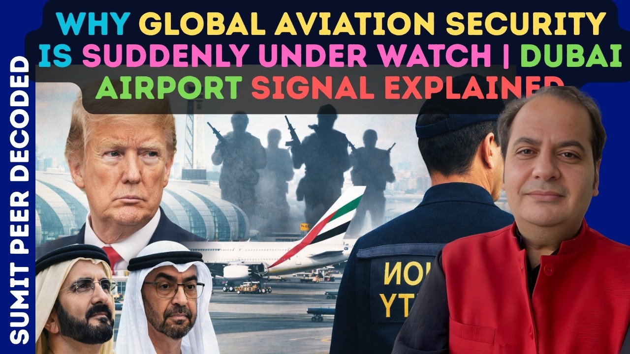 Why Global Aviation Security Is Suddenly Under Watch | Dubai Airport Signal Explained || SUMIT PEER