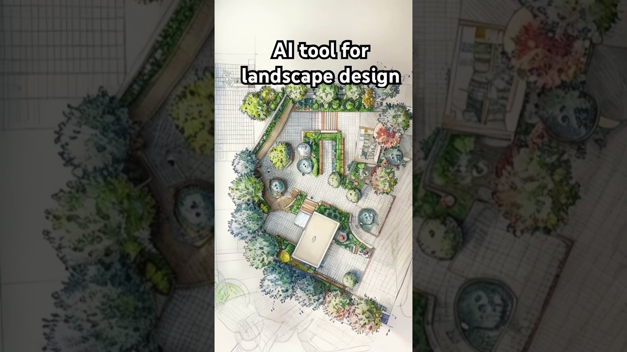 AI tool for #landscapedesign . #aiarchitecture #aidesign #landscapearchitecture