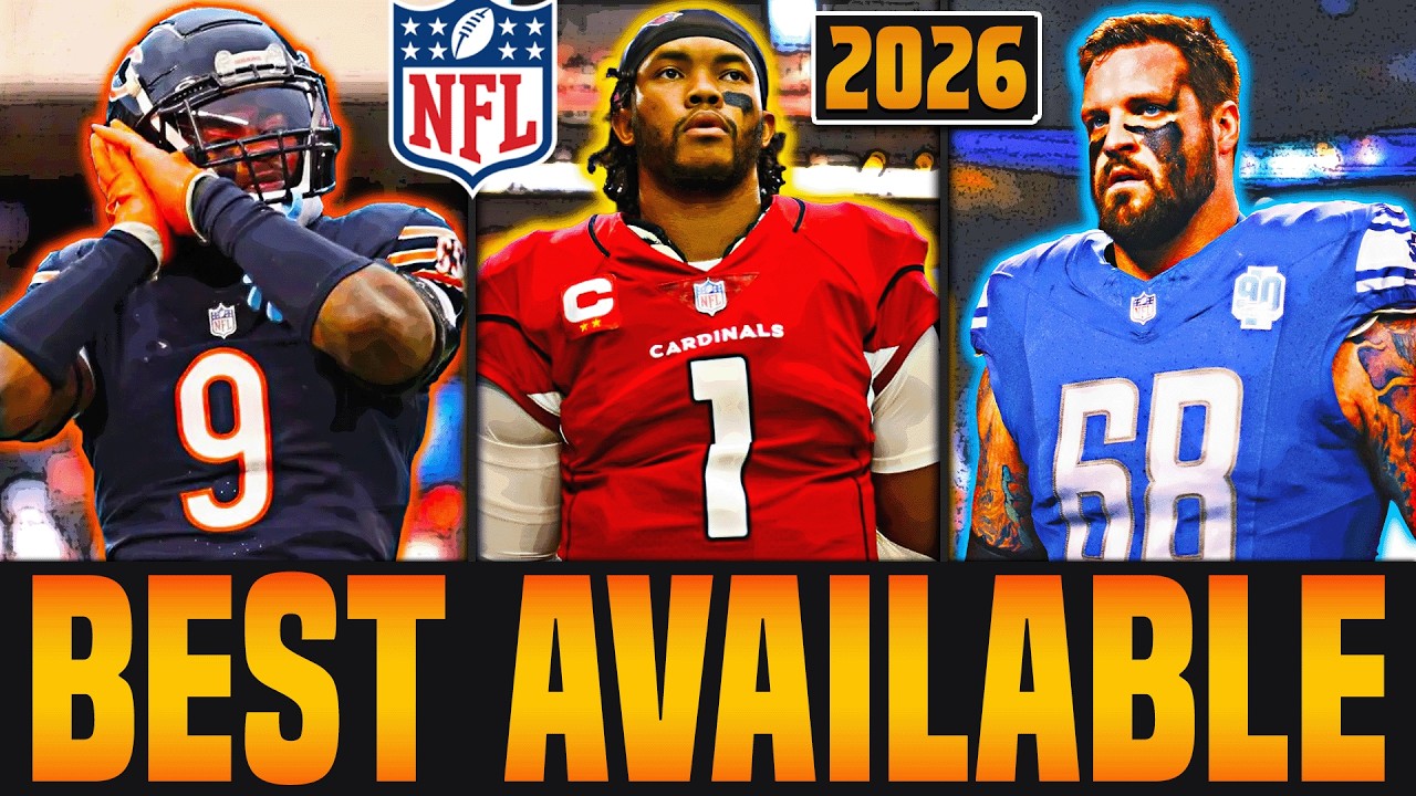 2026 NFL Free Agency | CURRENT Best Available Free Agents