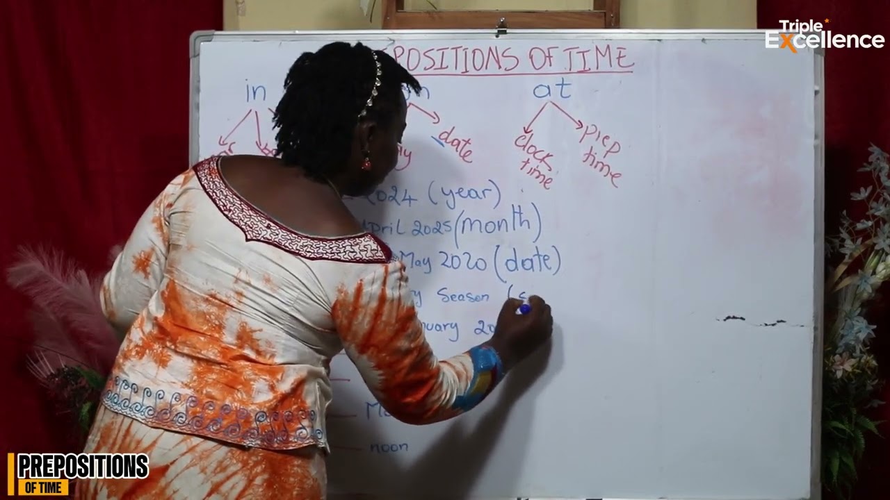 Preposition of time