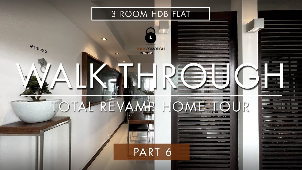 3 ROOM HDB FLAT - A Full Walk-Through HDB 3 Room Resale Flat Tour | ASMR