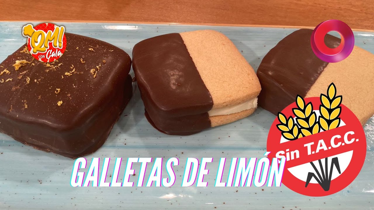 ¡Sin Gluten! Galletas de limón rellenas