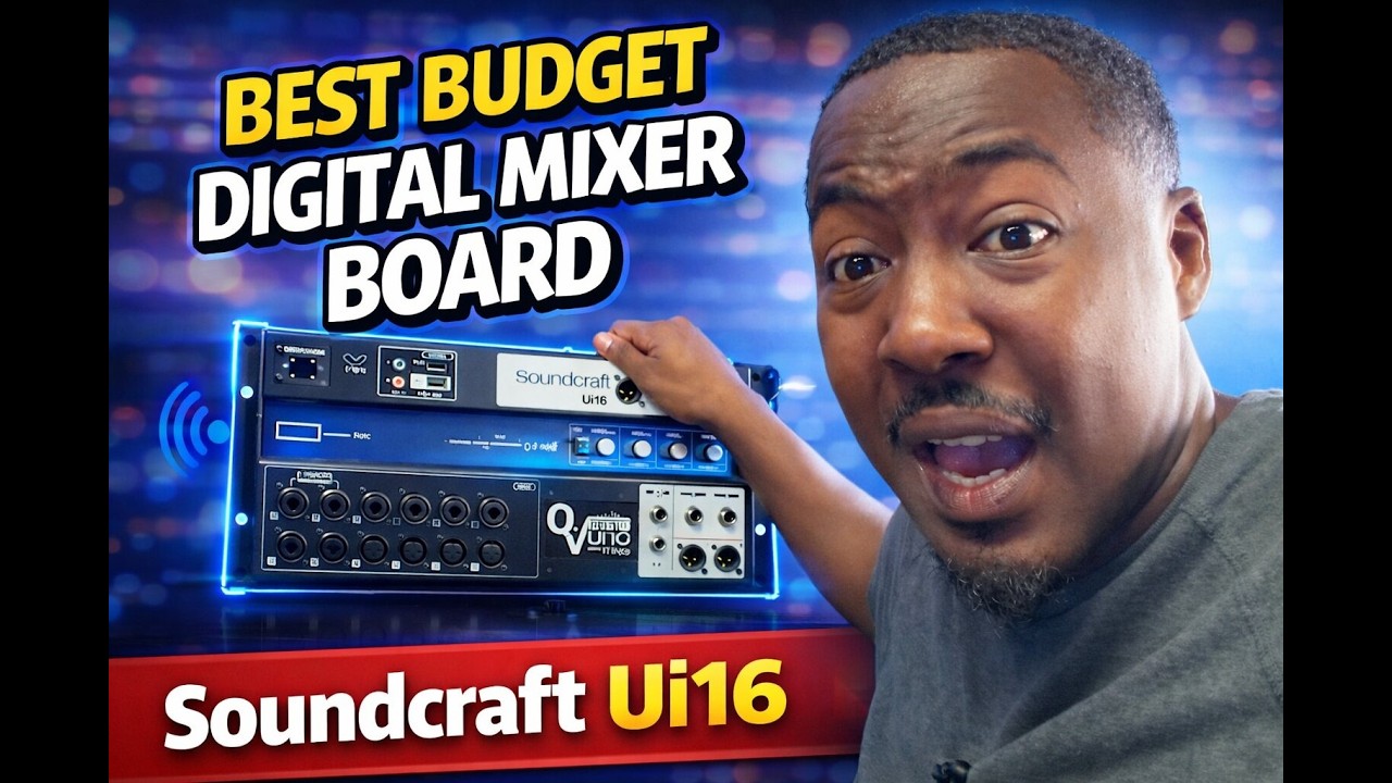 The PERFECT Ready-To-Go Mixer Rack for DJs & Live Sound! 🎚️Sound craft ui16 12/24r