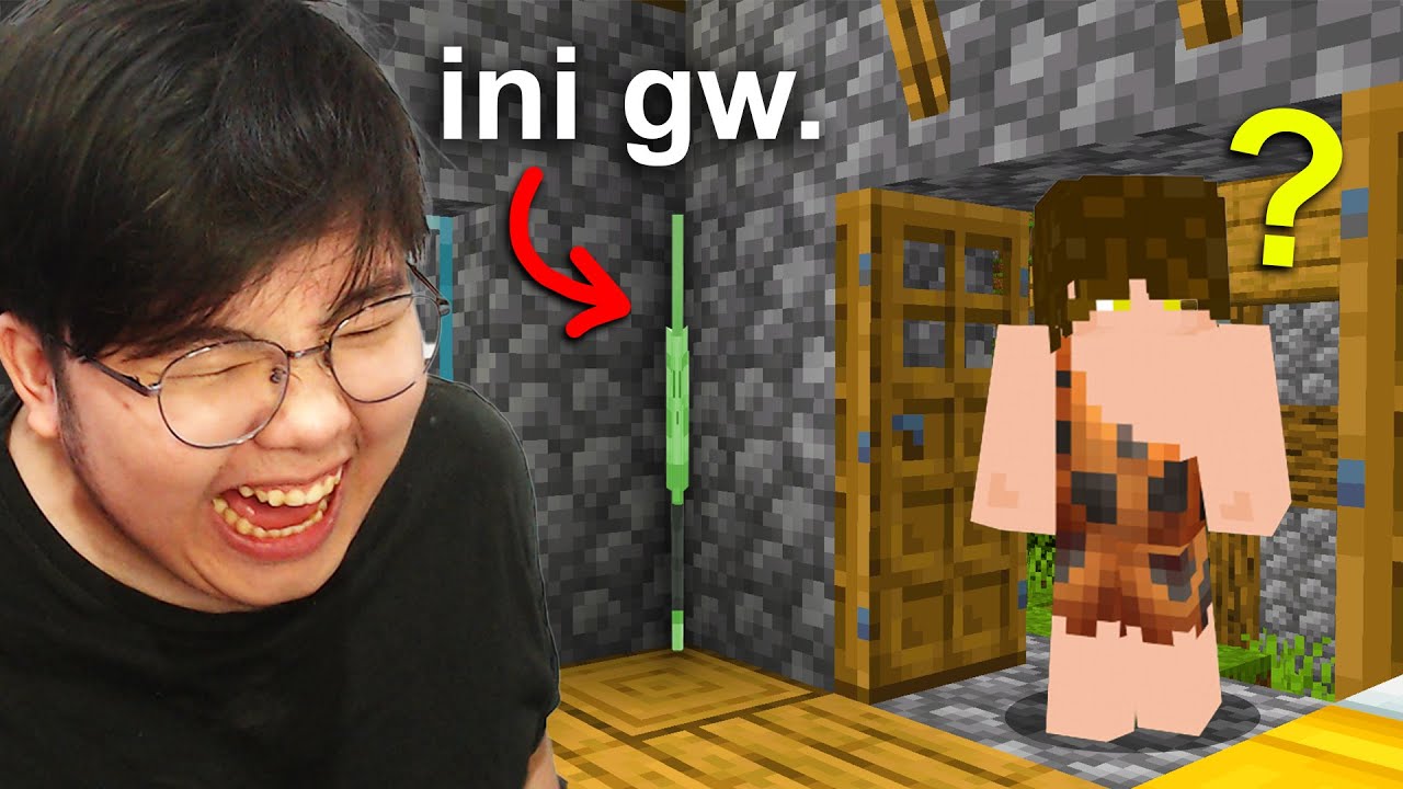 Tubuh Gw Bisa Jadi Bentuk Apapun di Petak Umpet Minecraft Ini