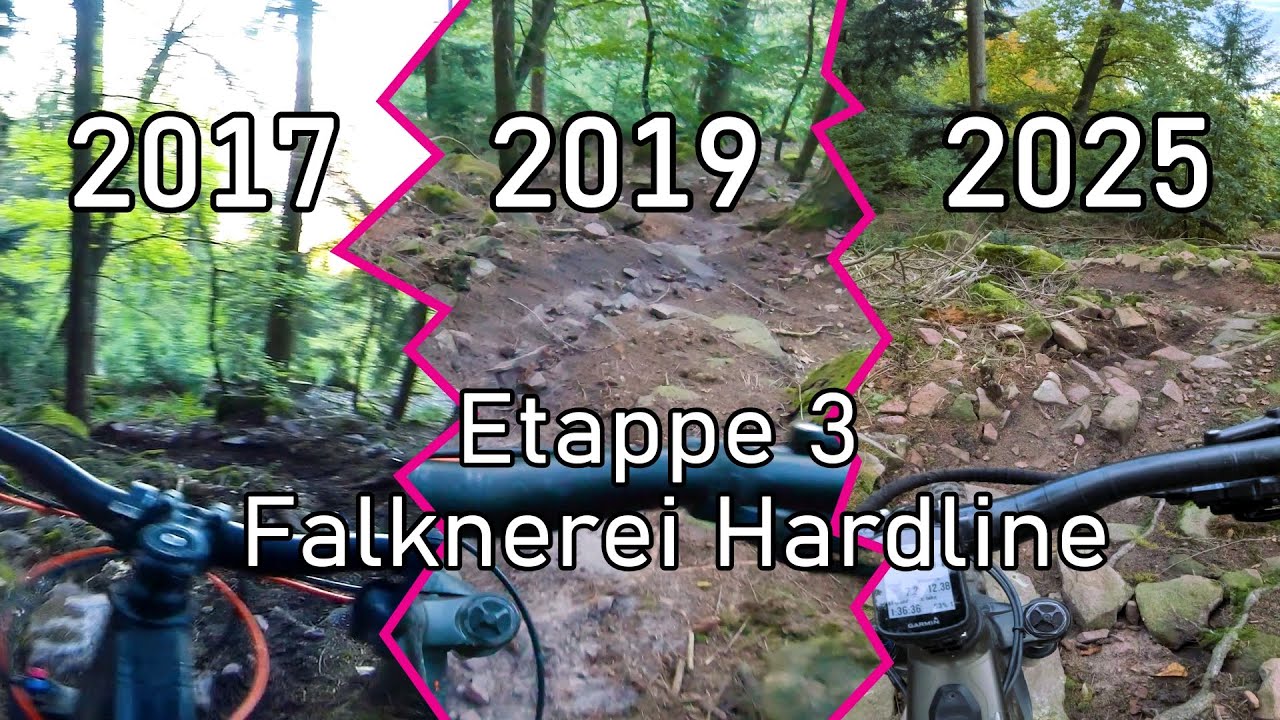 Trail Evolution // Falknerei Hardline (Etappe 3) 2017 - 2019 - 2025 Heidelberg