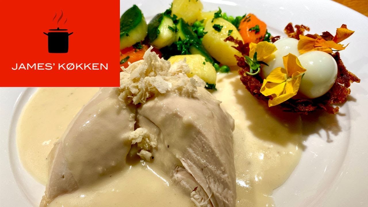 Påskekylling med peberrodssovs