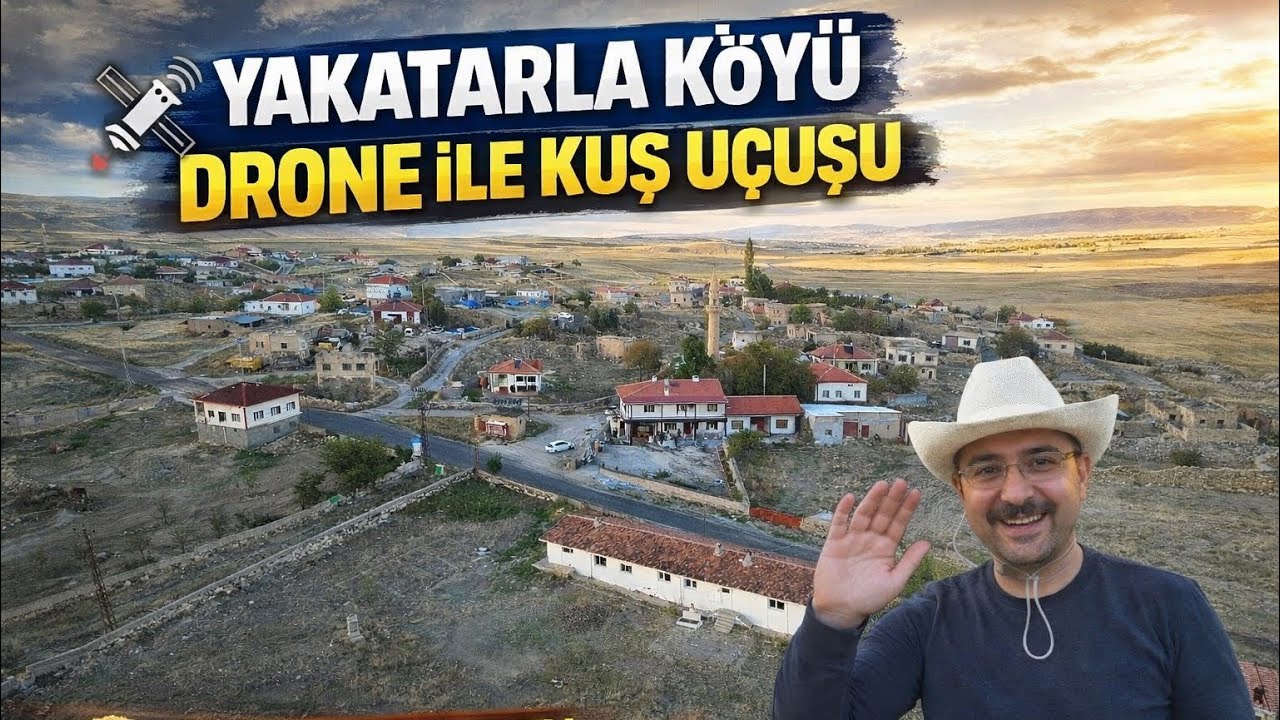 Yakatarla K&ouml;y&uuml; Drone ile Kuş U&ccedil;uşu | Hasret Gideren Manzaralar