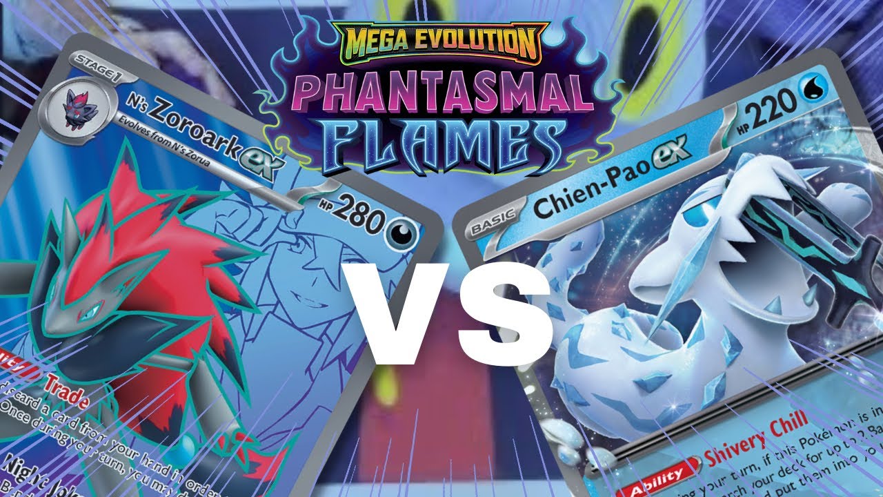 N's Zoroark VS Chien-Pao - Pokemon TCG - Local Tournament