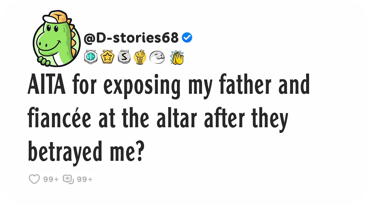 AITA for exposing my father and fiancée at the altar after they betrayed me?