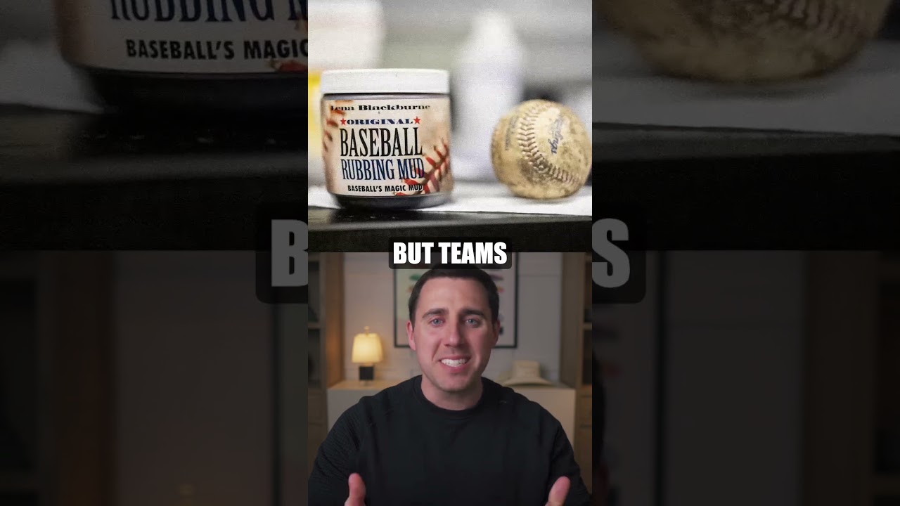 Why MLB requires muddy baseballs ⚾️