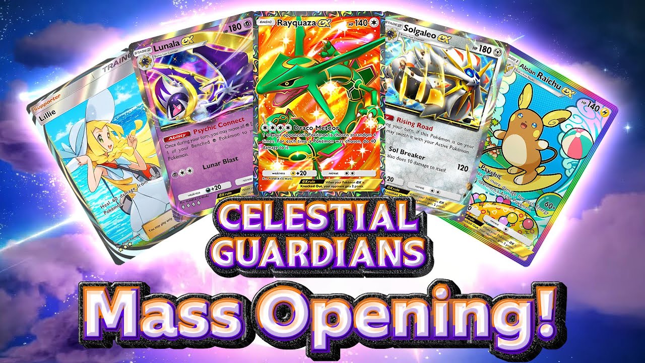 Mass Opening! (Celestial Guardians) - Pok&eacute;mon TCG Pocket - PTCGP