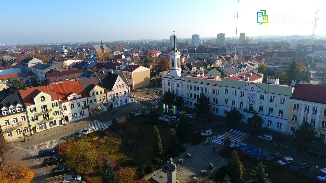 Ratusz i Stare Miasto w Ostrołęce