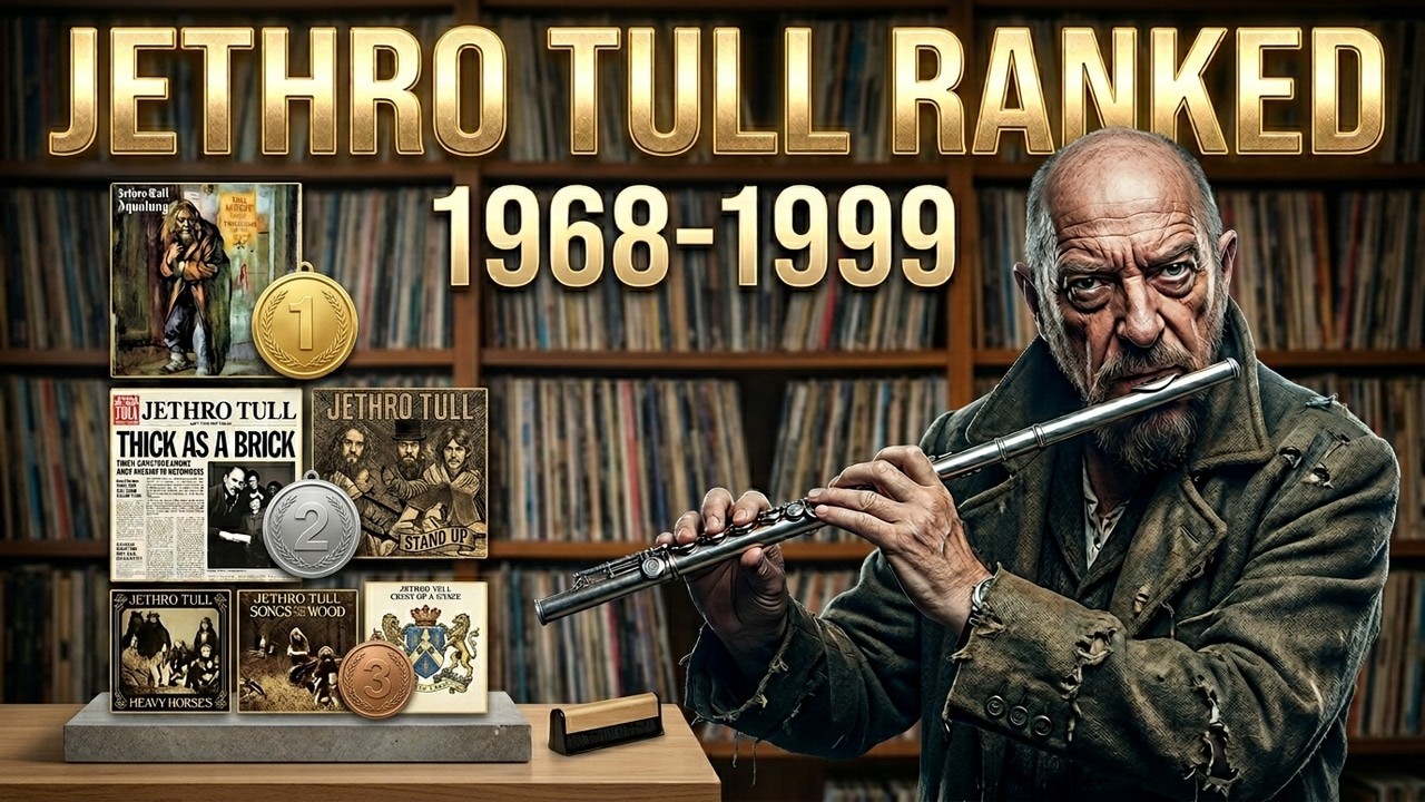 Рейтинг студийных альбомов Jethro Tull 1968-1999 годов!