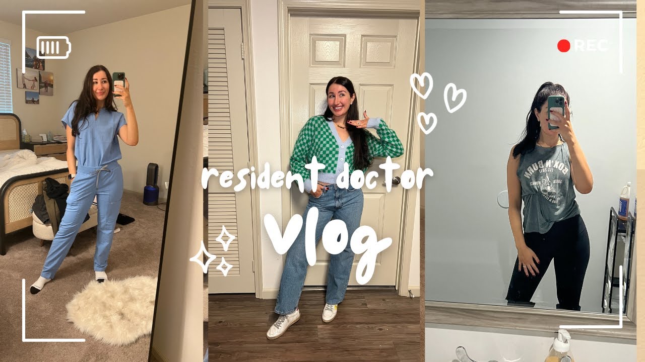 days in the life vlog with a Psychiatry Resident Doctor