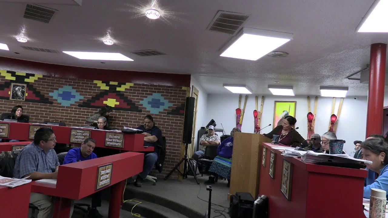 Oglala Sioux Tribal Council Meeting 1/27/26
