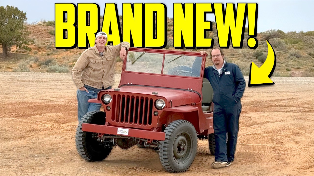 Это совершенно новый джип времён Второй мировой войны, доступный в 2026 году...