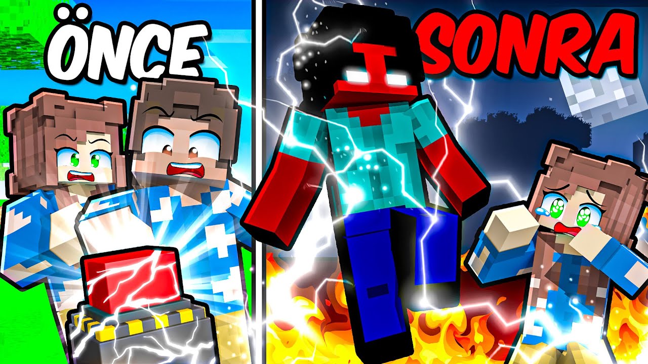 Minecraft'ta Y&Uuml;CE USTA'YA D&Ouml;N&Uuml;Ş&Uuml;RSEK NE OLUR ?! 🤯
