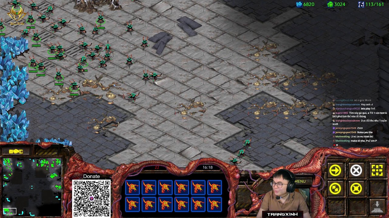 StarCraft Live | TrangXinh gosu b&oacute;n h&agrave;nh cho ae