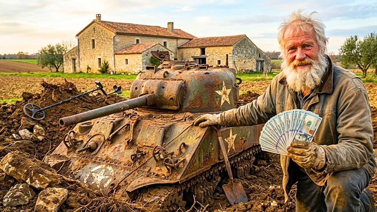 Restoration of a WWII Sherman Tank Found Buried in a French Farm (Full Rebuild)