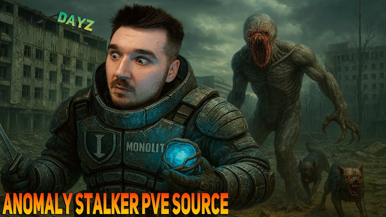 Dayz, anomaly stalker pve source , опять в зону, вспоминаем что и как
