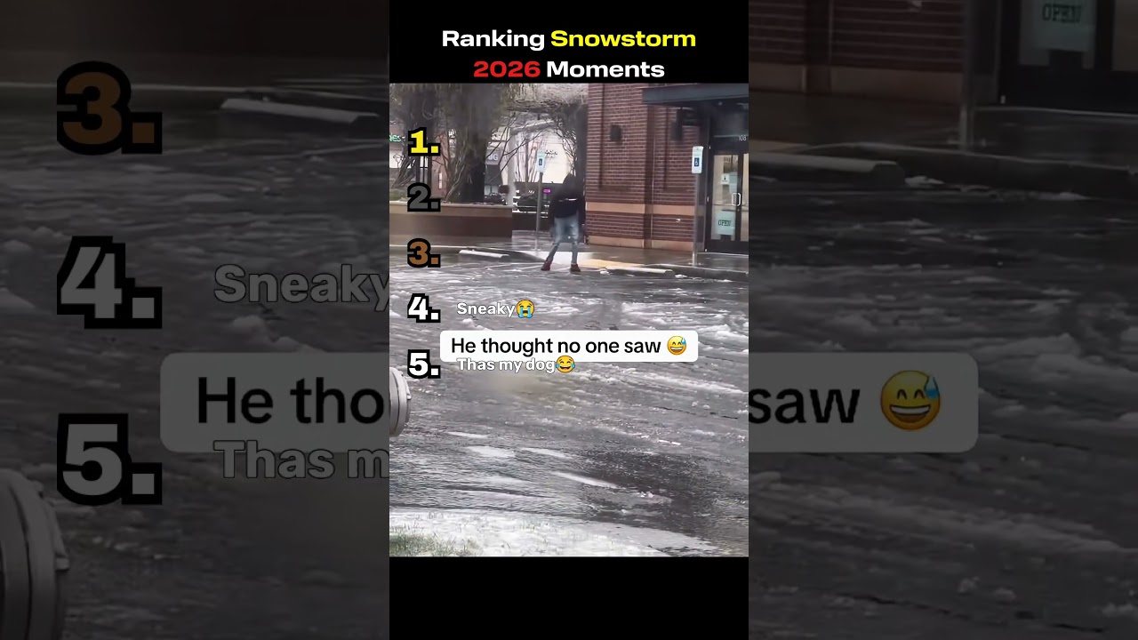 Ranking BEST Snowstorm 2026 Moments!