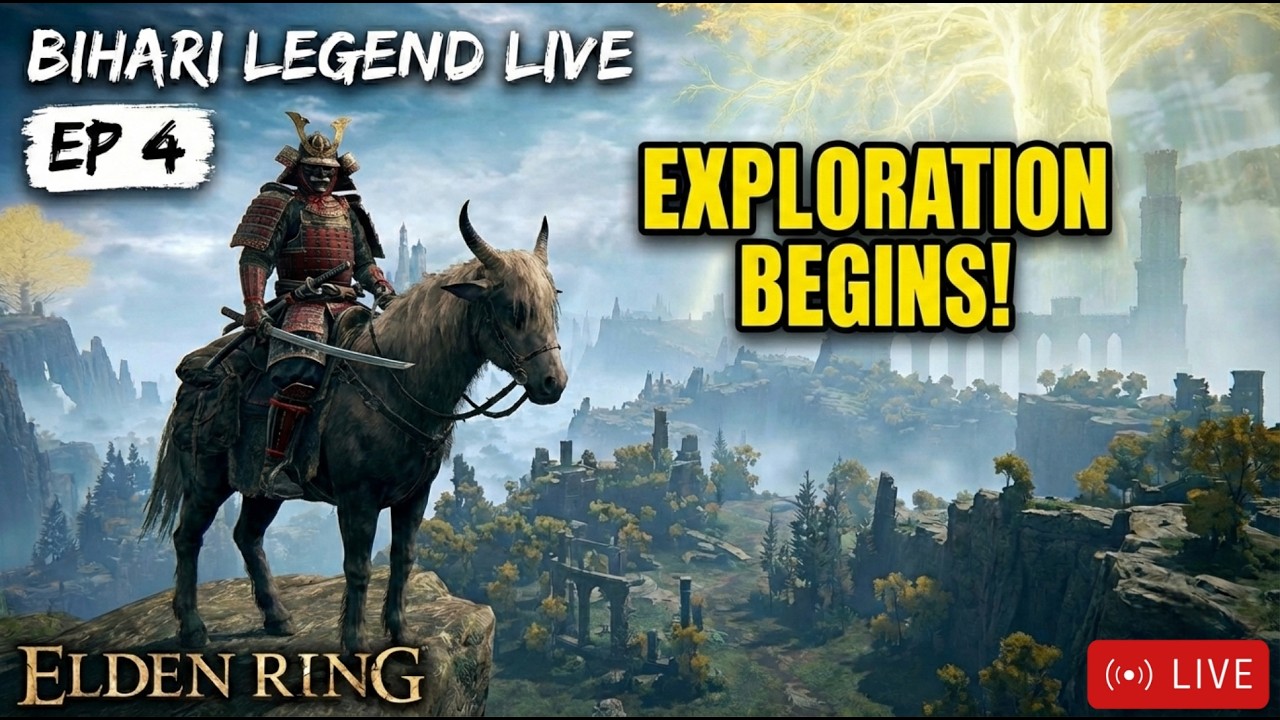 The NIGHTMARE ENDED after 337 Tries ... Exploration begins 🌍 | Elden Ring Ep 4