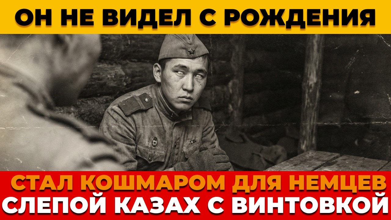Пастух из КАЗАХСКОГО аула, которого не хотели брать. За одну ночь уничтожил СОРОК ЭСЭСЕВЦЕВ